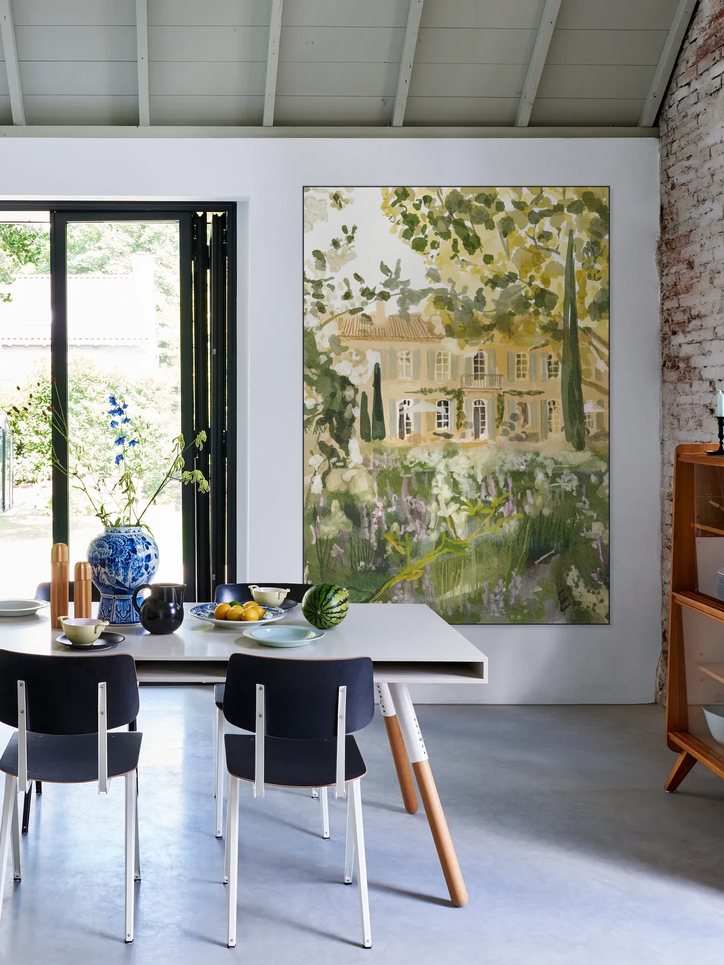 Magical French garden