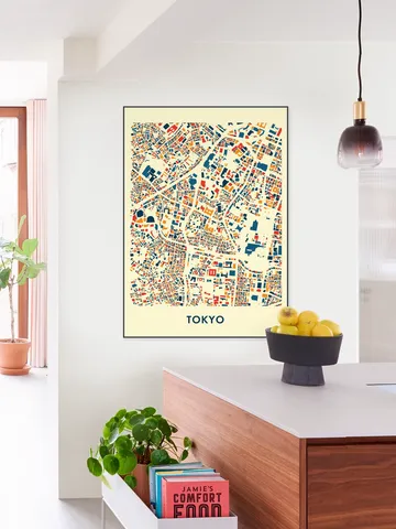 Tokyo Mosaic City Map