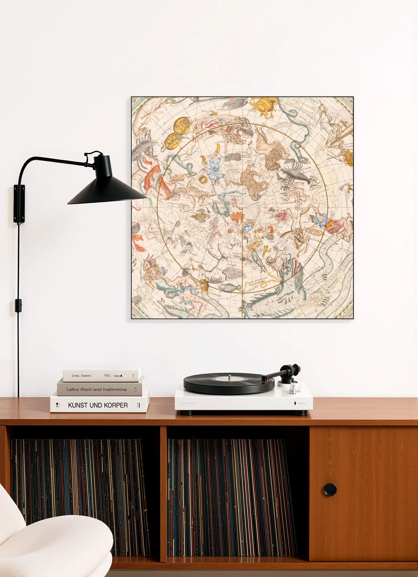 Celestial Map Vintage Zodiac And Astrology