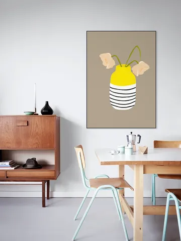 Mio Vaso lemon Stripes
