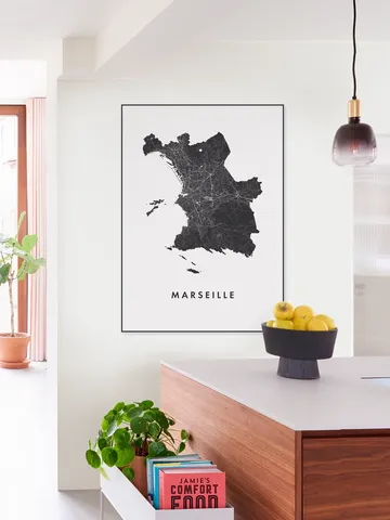 Marseille City Map