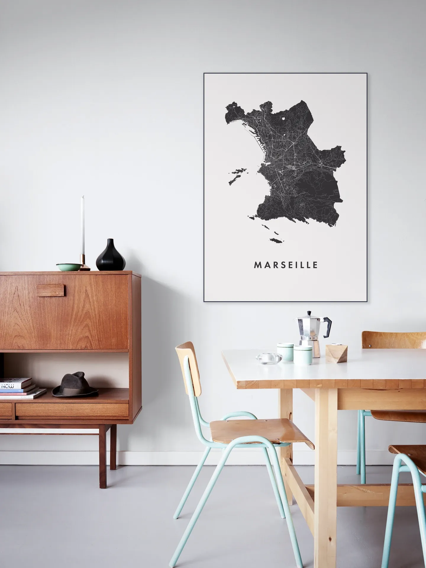 Marseille City Map