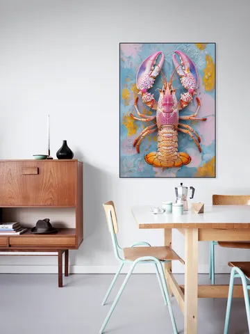 Spring Pastel Lobster