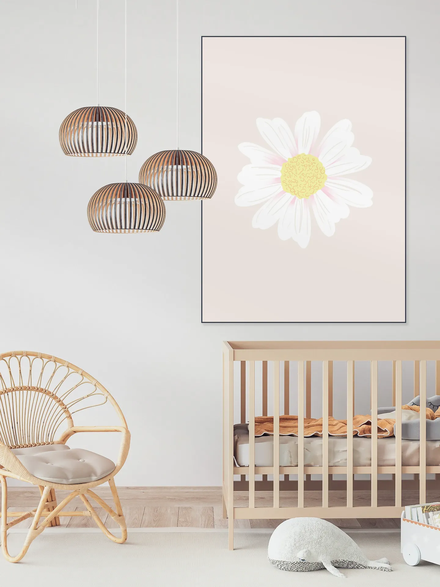 Daisy Blossom Beige
