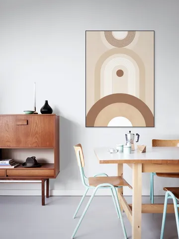 Beige Mid Century Poster No.2