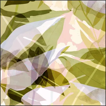 Leaves pastel
