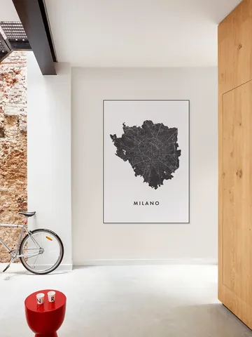 Milano City Map