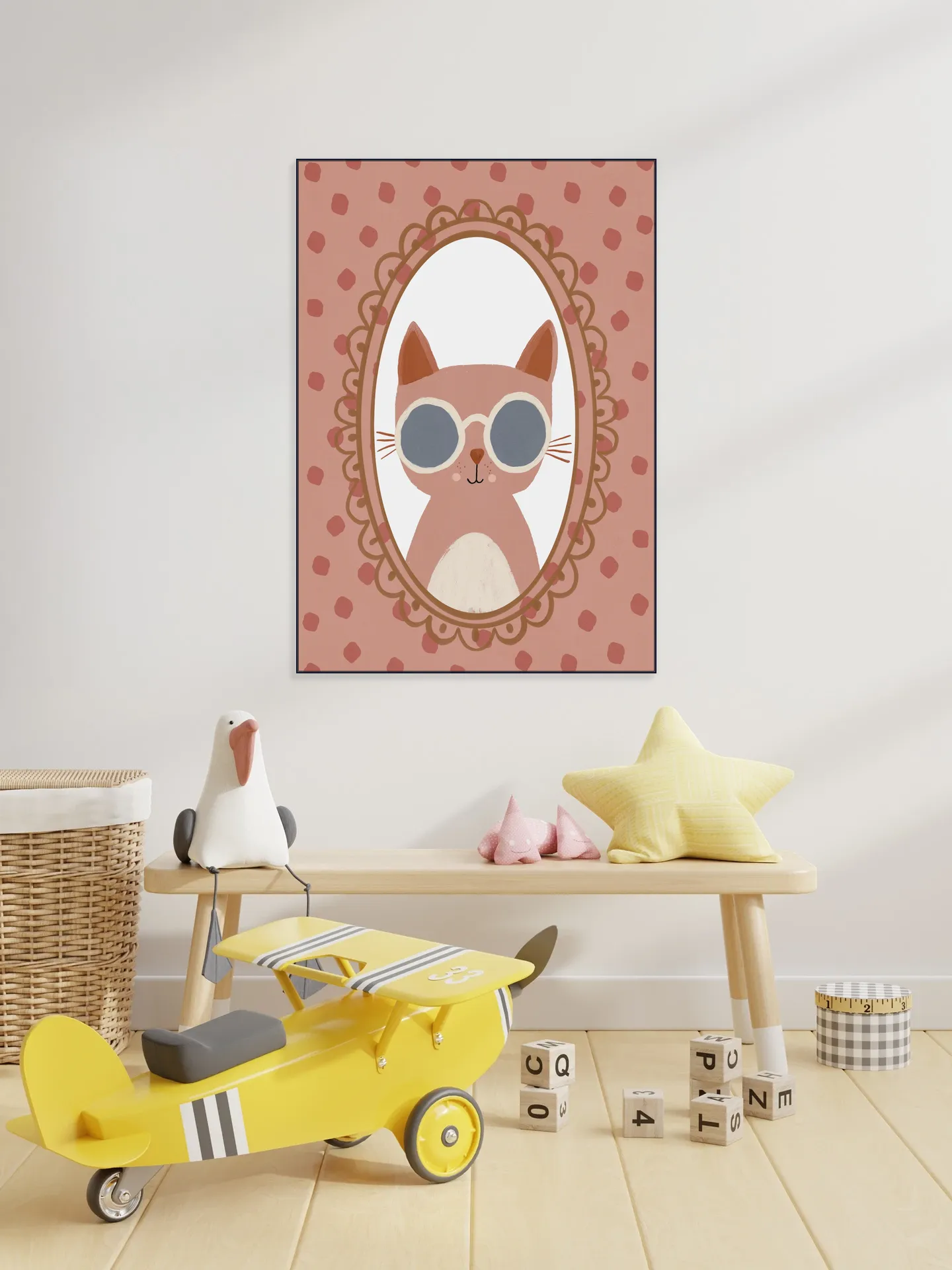 Cool Cat - Pink