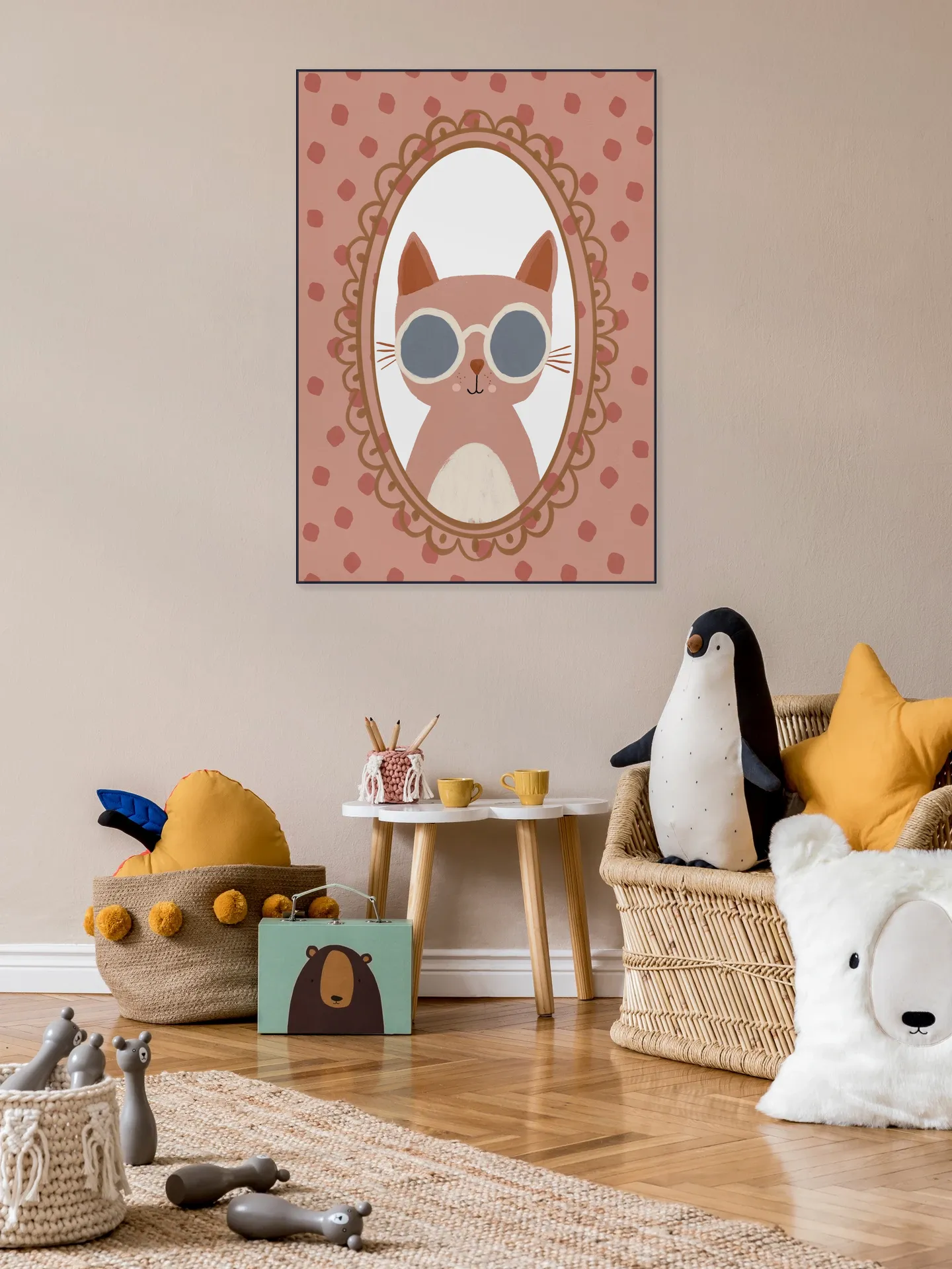 Cool Cat - Pink