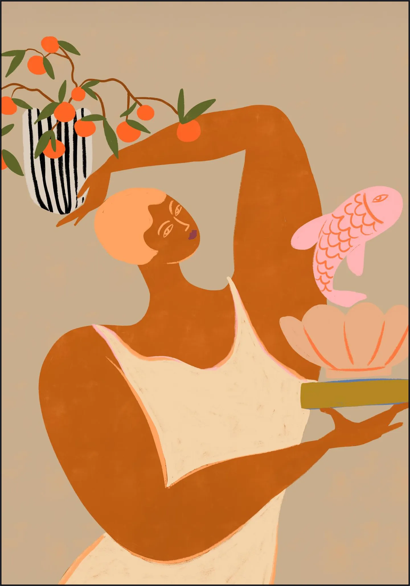 Fish And Orange