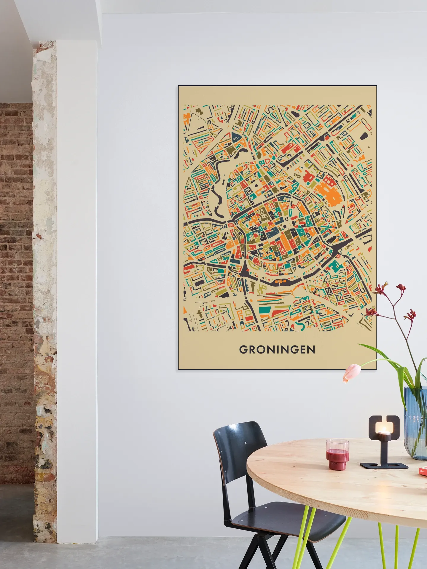 Groningen Mosaic Map
