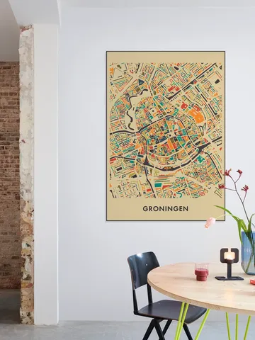 Groningen Mosaic Map