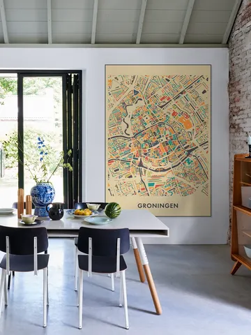 Groningen Mosaic Map