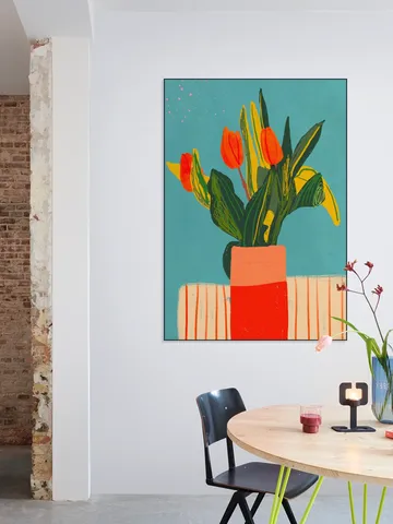 Red tulips
