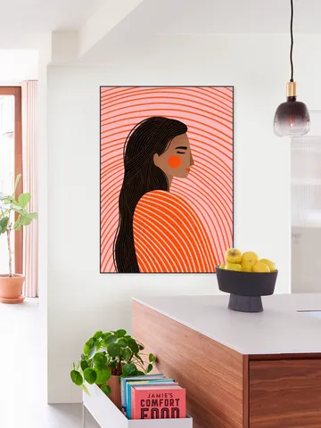 The Woman With The Lines