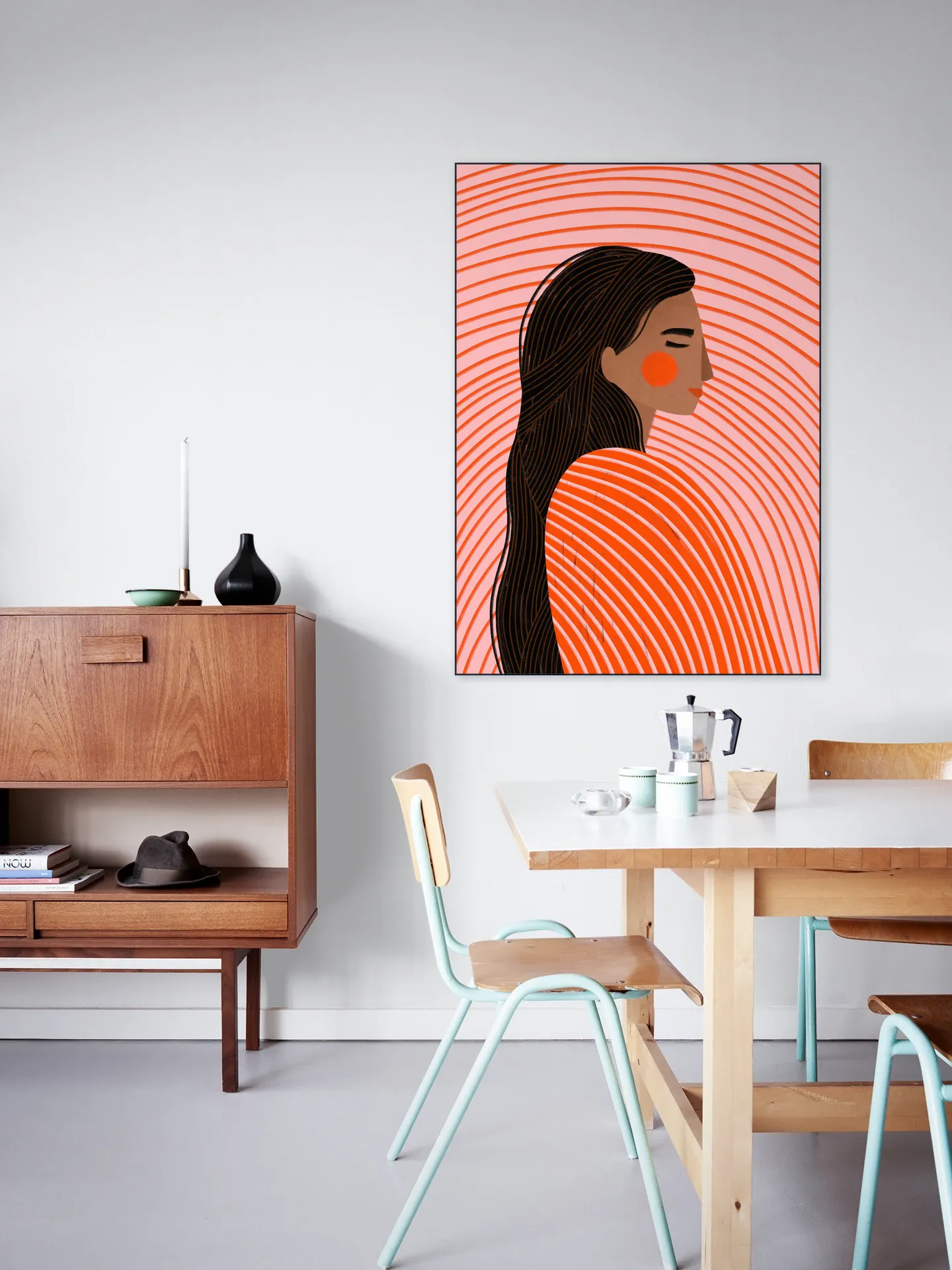 The Woman With The Lines
