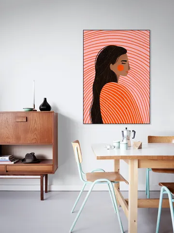 The Woman With The Lines