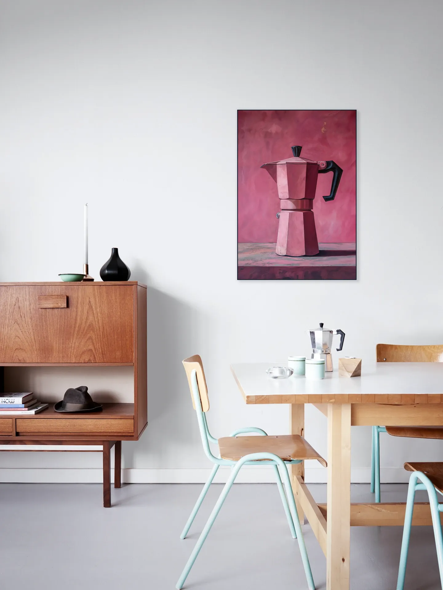 Percolator Coffee Pot - Dusty Rose