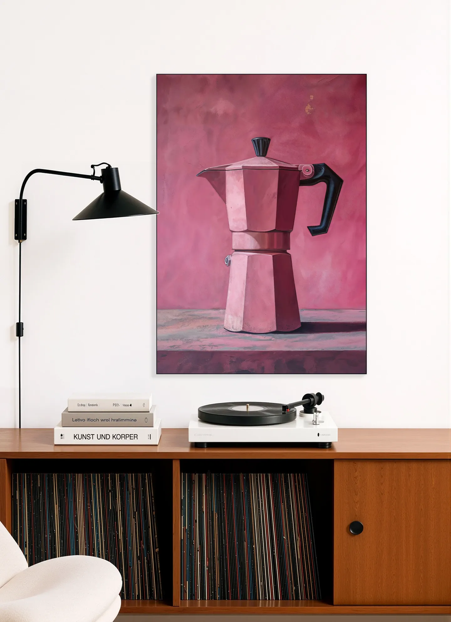 Percolator Coffee Pot - Dusty Rose