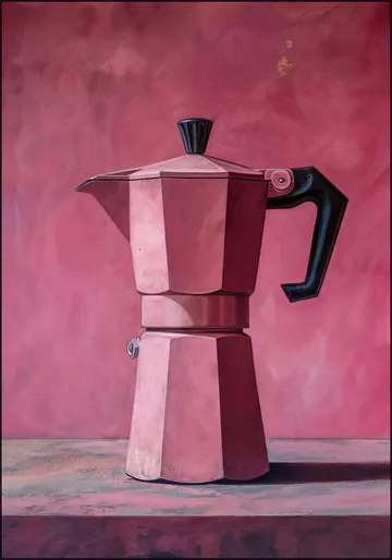 Percolator Coffee Pot - Dusty Rose