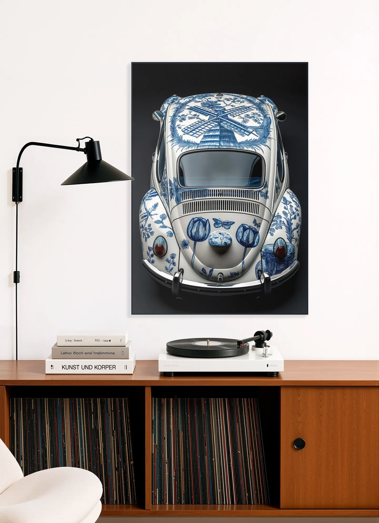 Delft Blue Beatle - Black