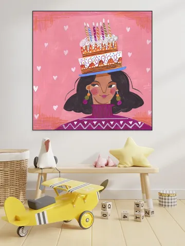 Woman with Pie
