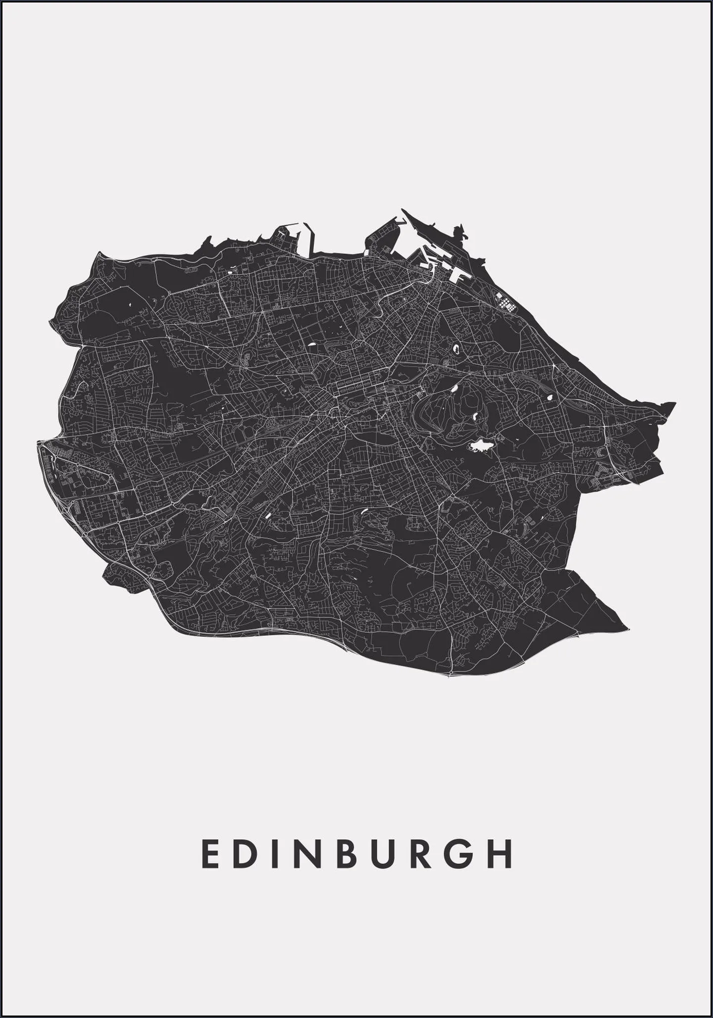 Edinburgh City Map