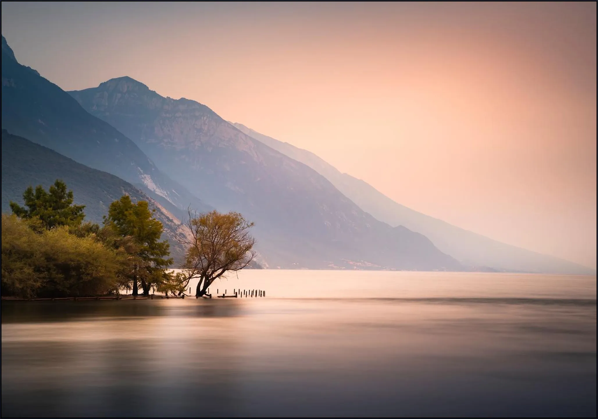Garda Lake Mountains