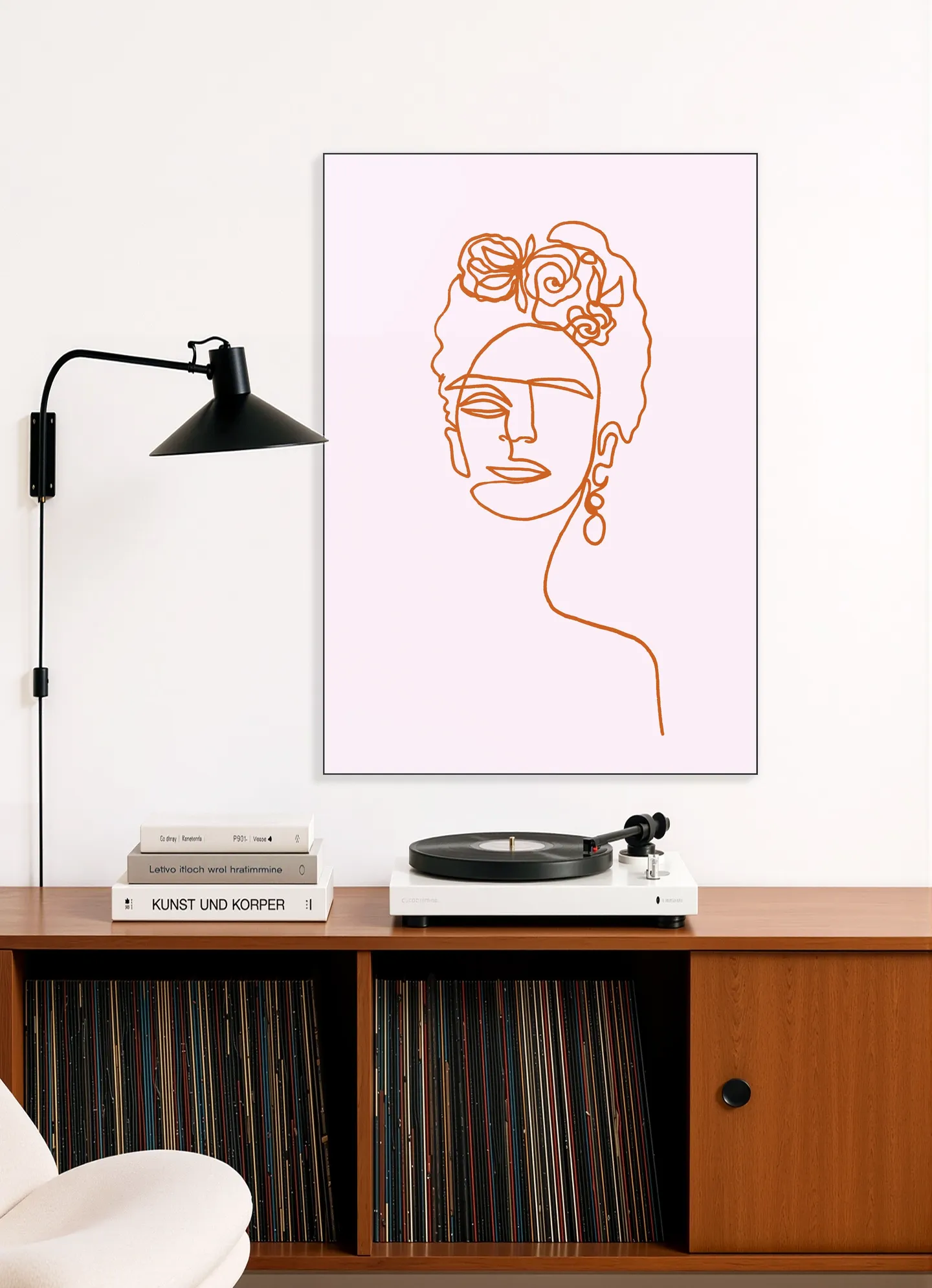 Frida Kahlo Pink