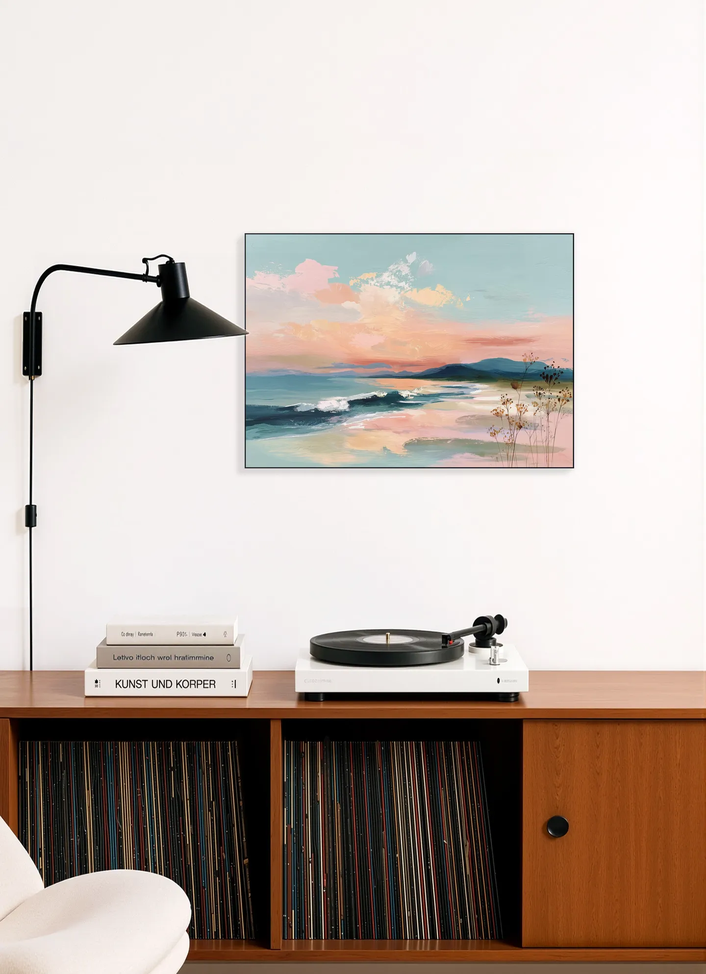 Soft Pastel Ocean Morning