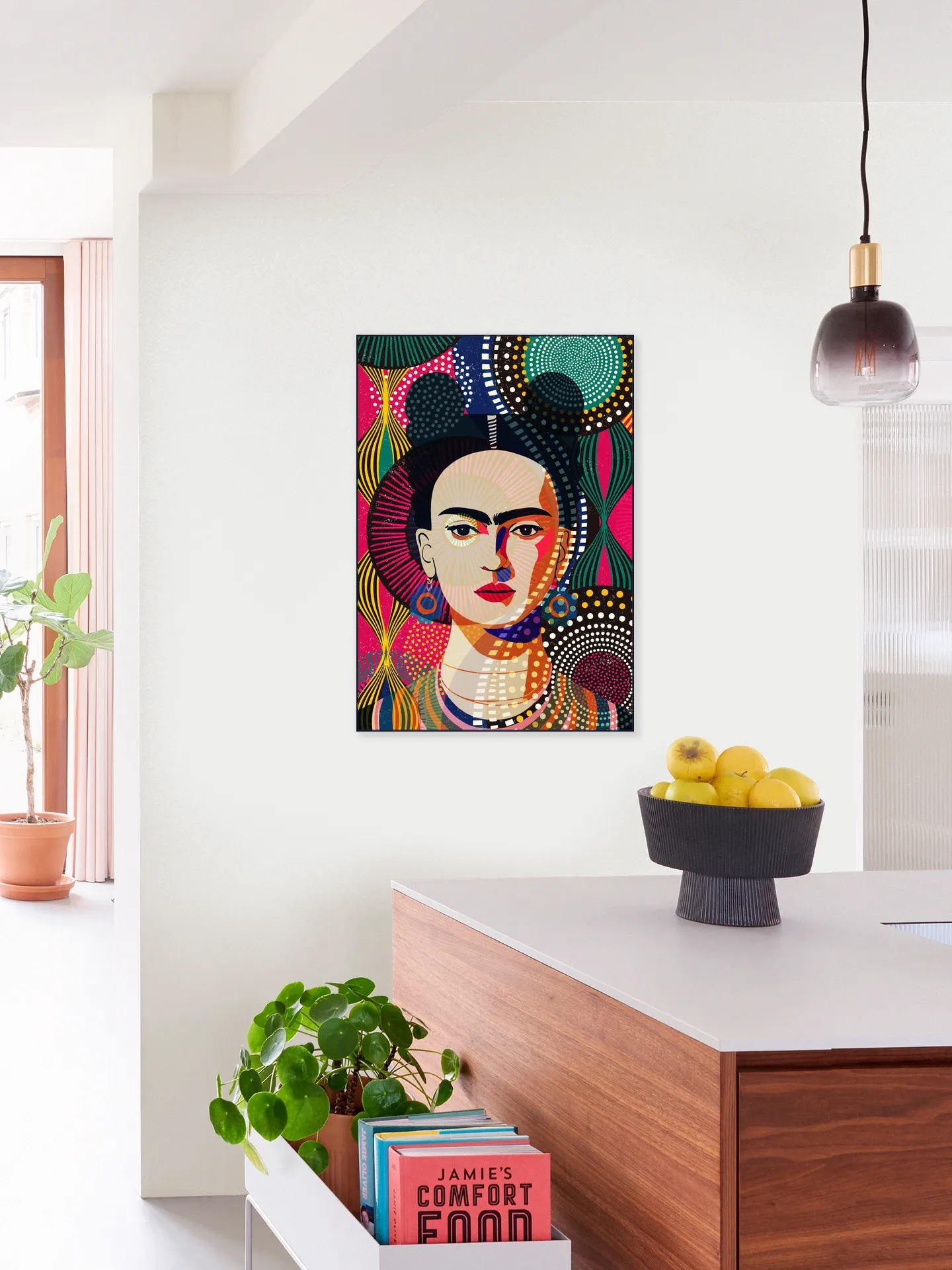 Frida in Layers of Colors