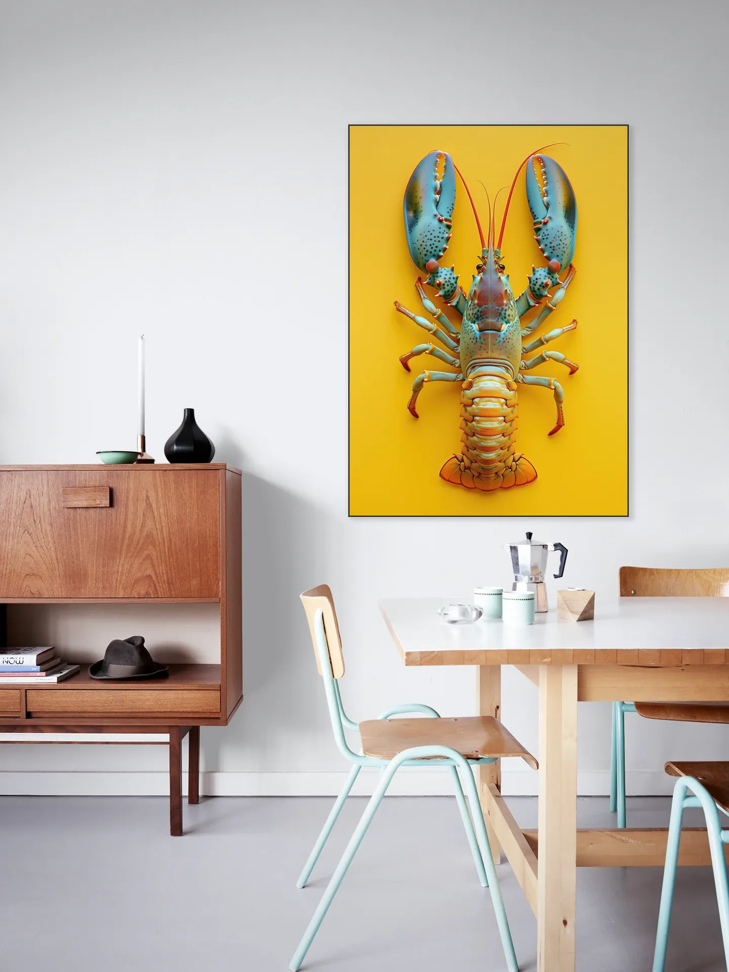 Lobster Yellow Pineapple Style