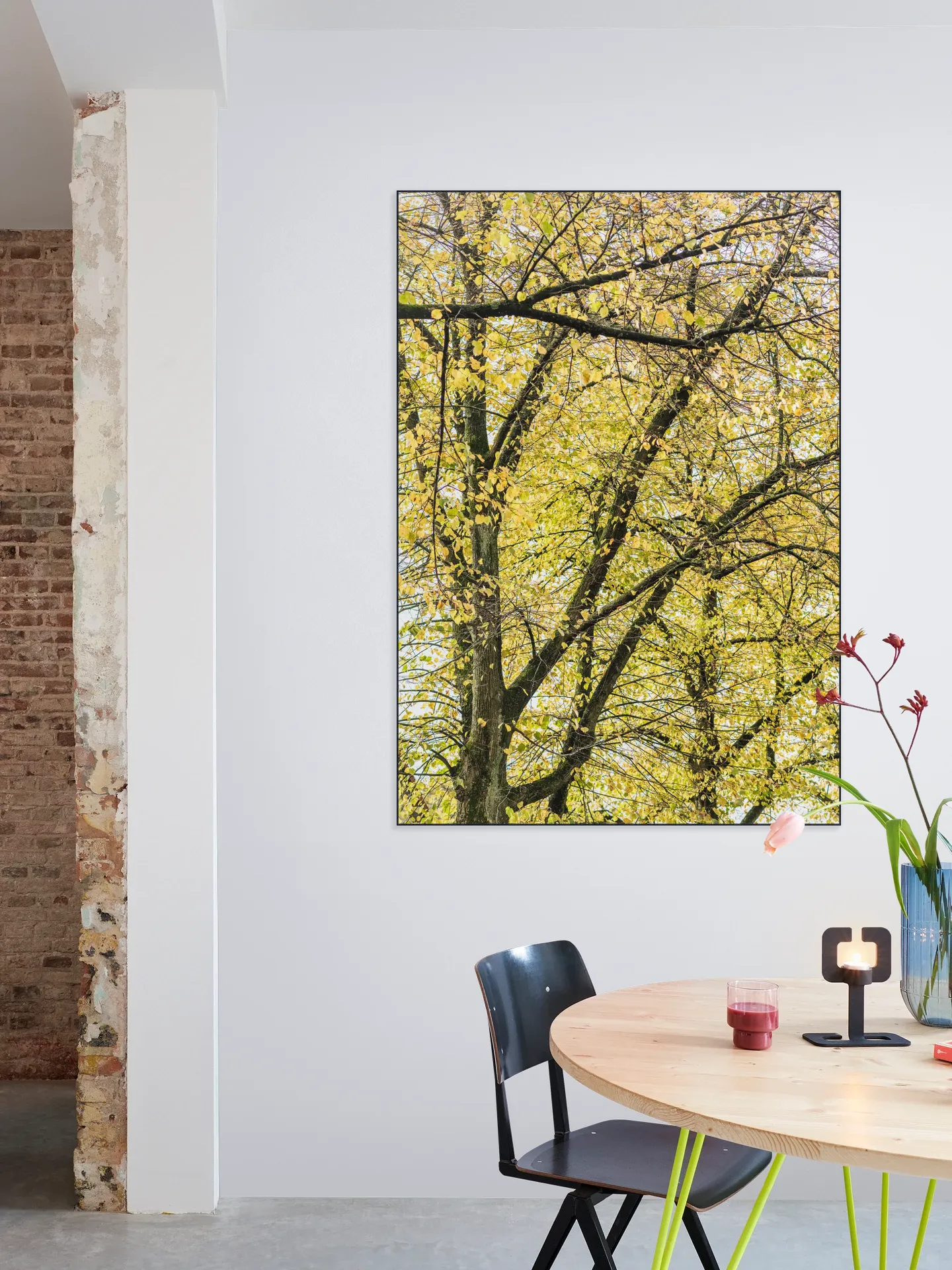 Yellow Autumn Trees