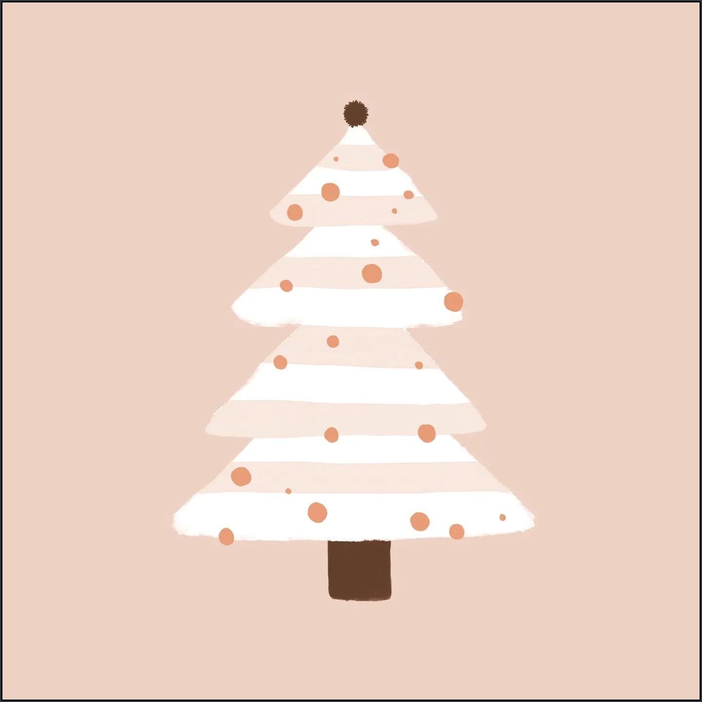 Blush Christmas Tree