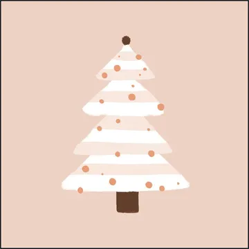 Blush Christmas Tree
