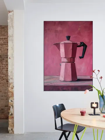 Percolator Coffee Pot - Dusty Rose