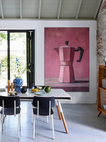 Percolator Coffee Pot - Dusty Rose