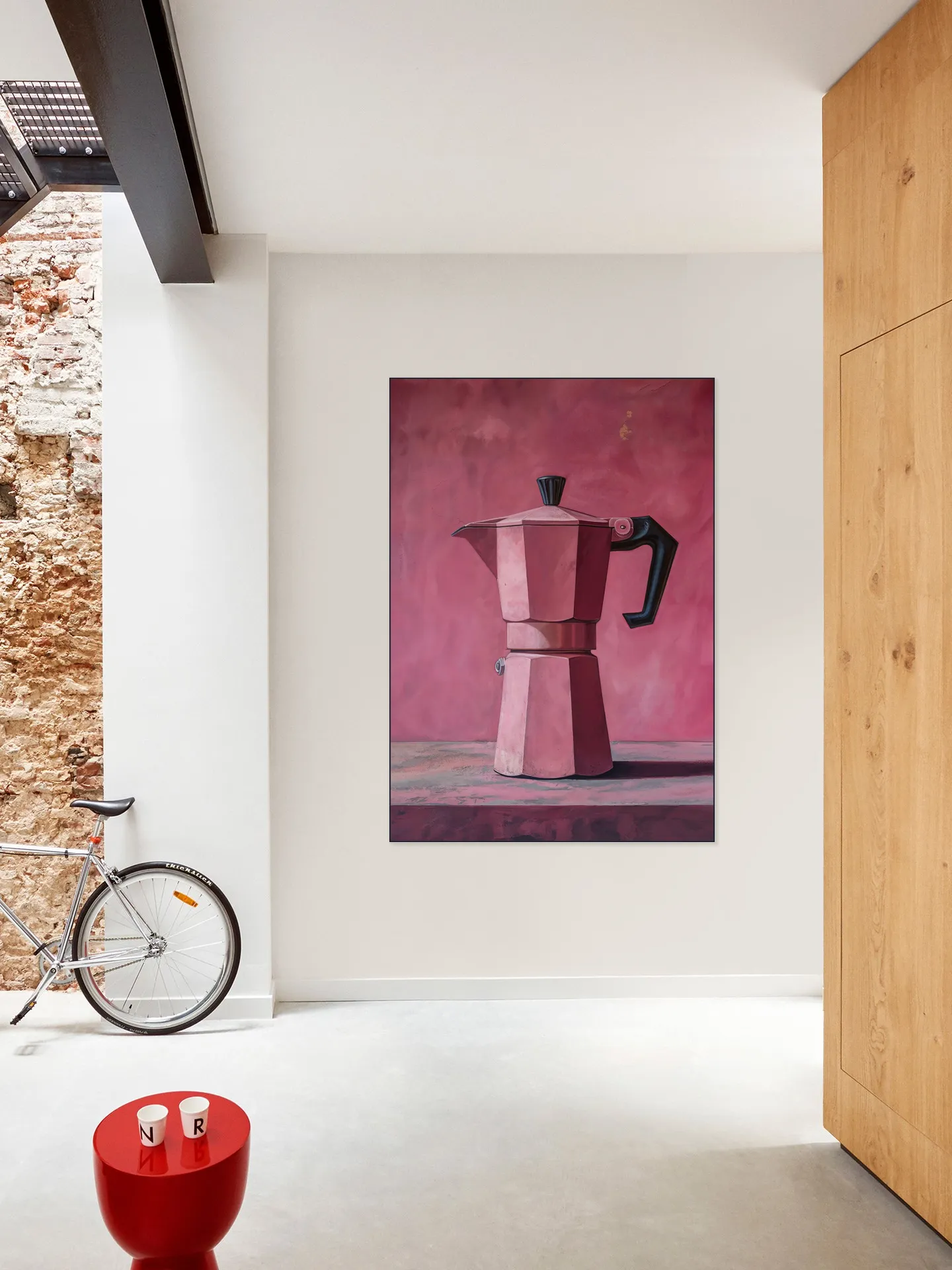 Percolator Coffee Pot - Dusty Rose