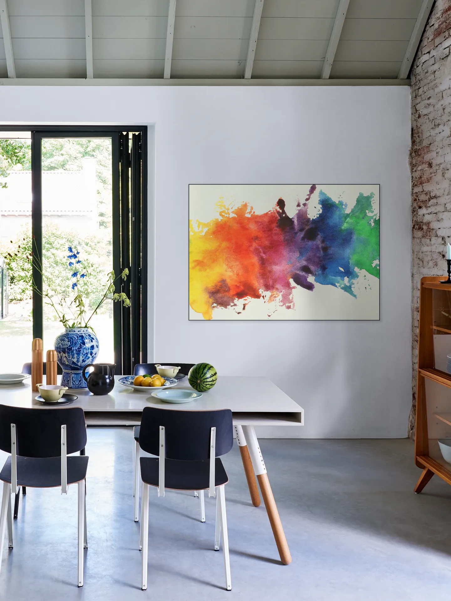 Paint splatters
