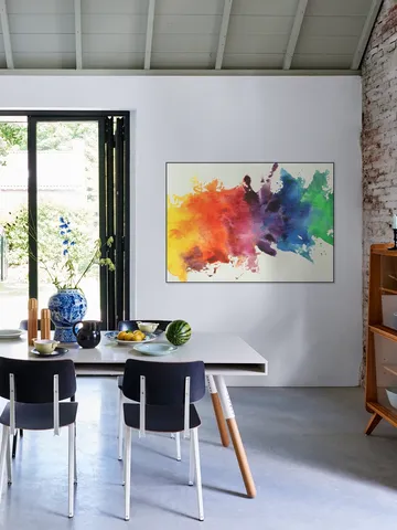 Paint splatters
