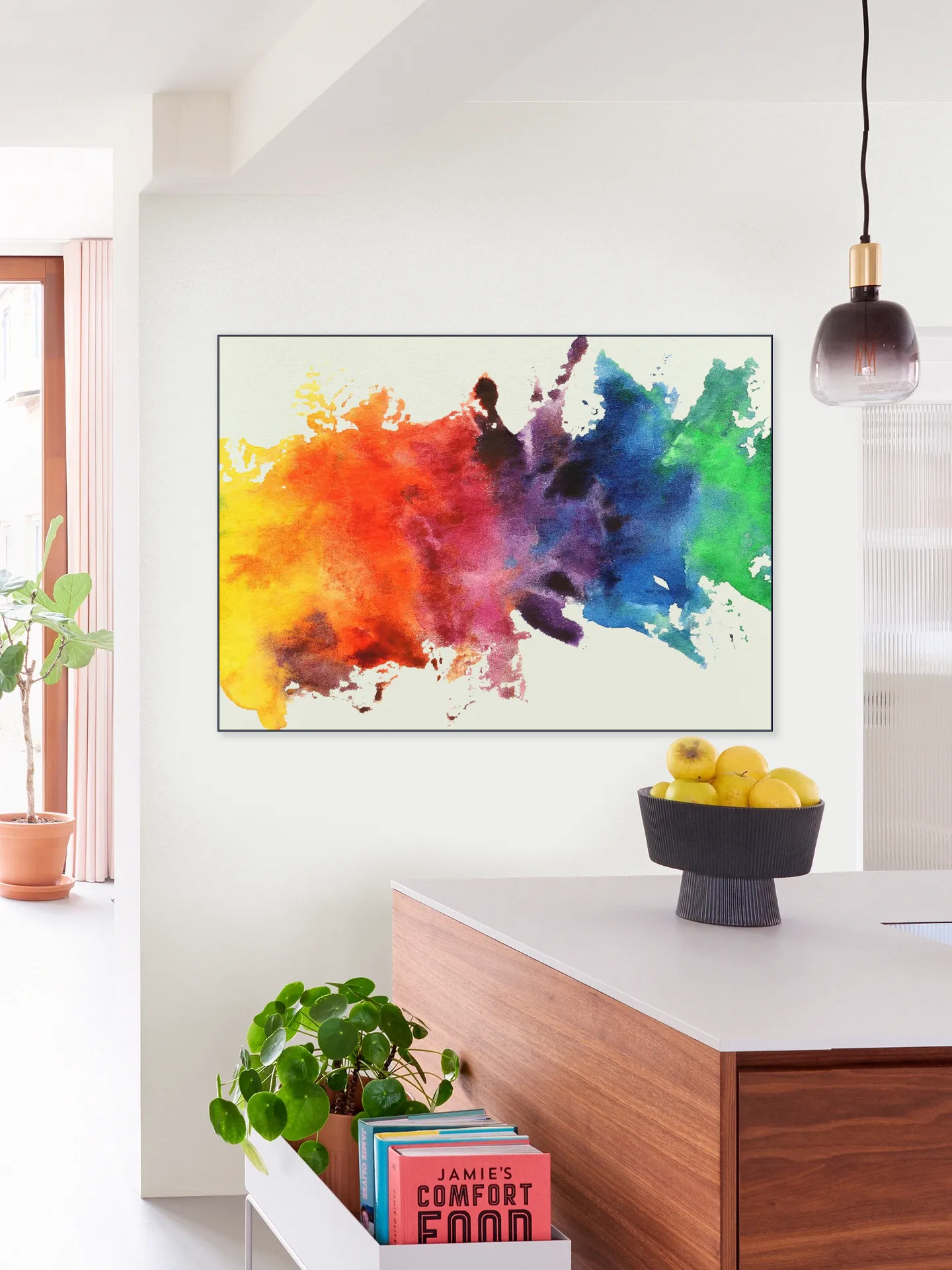 Paint splatters