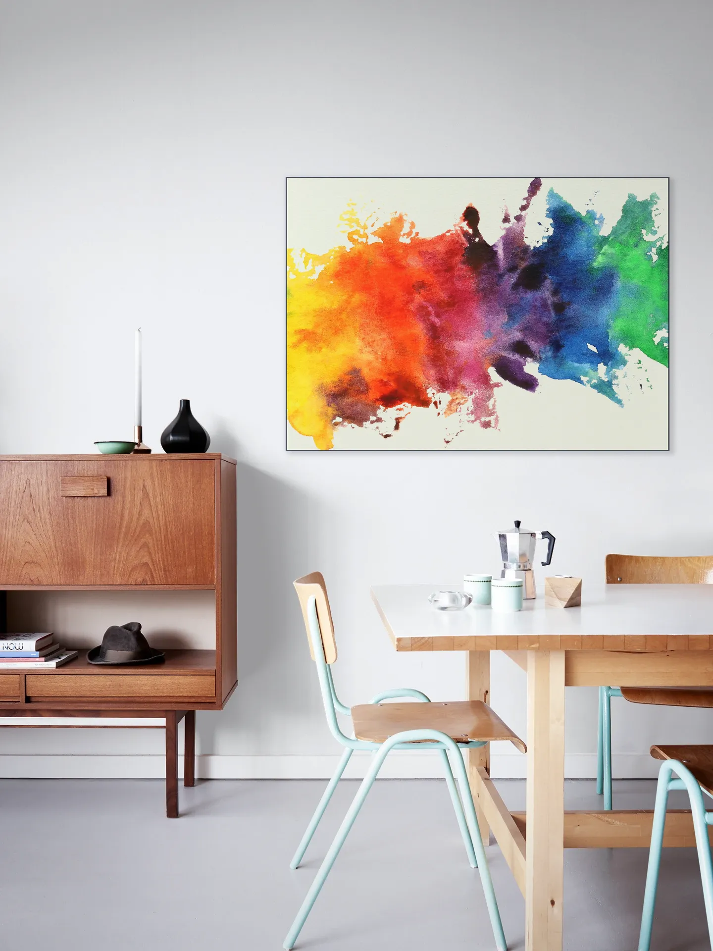 Paint splatters