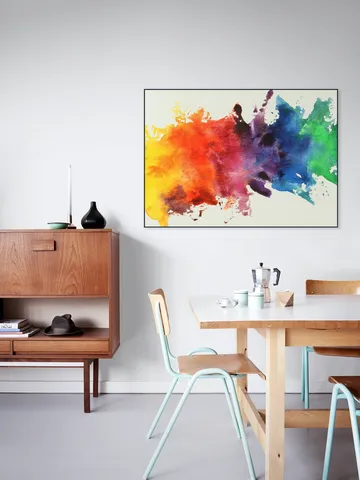Paint splatters