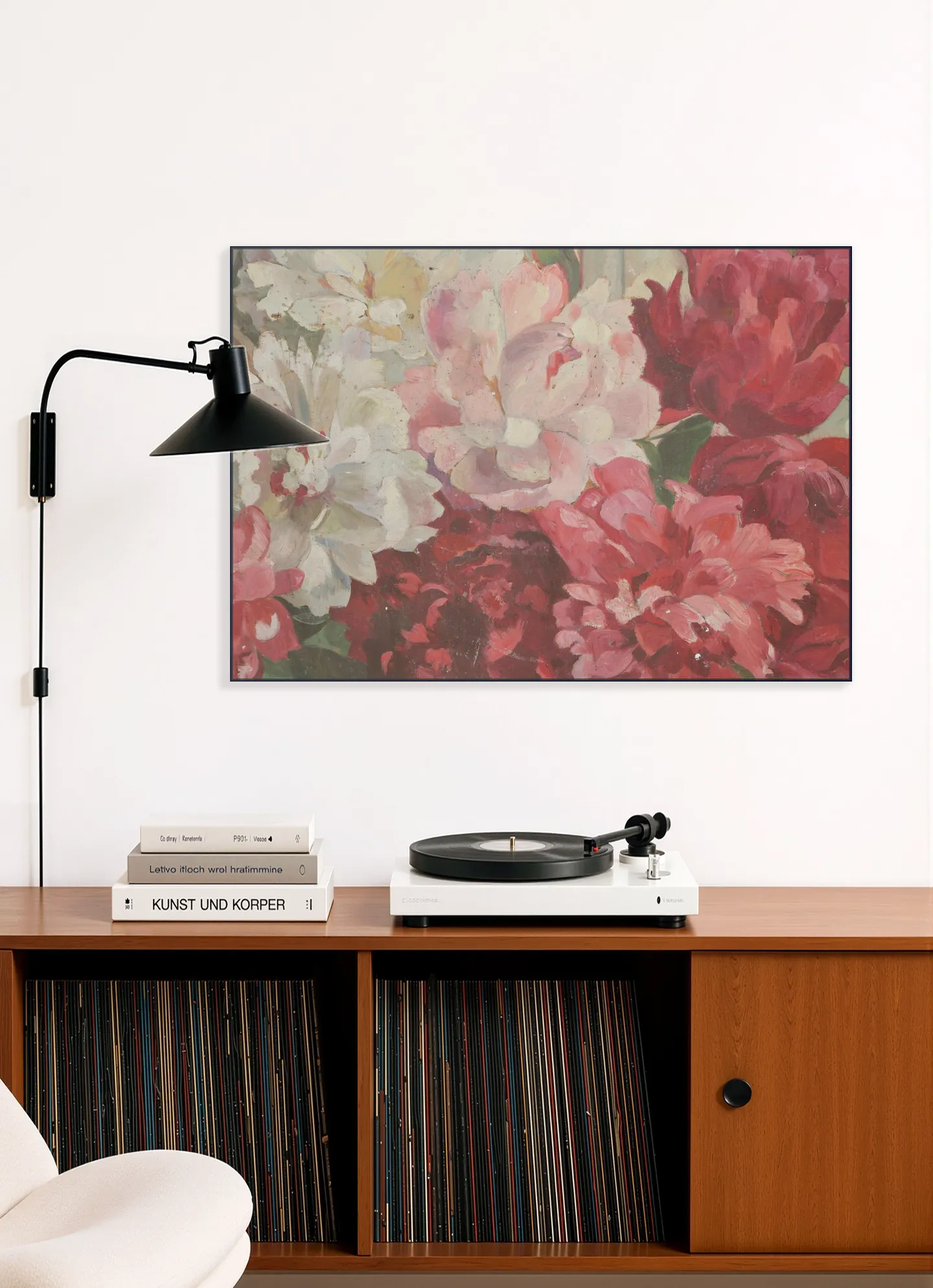 Tableau Fleurs Genevieve