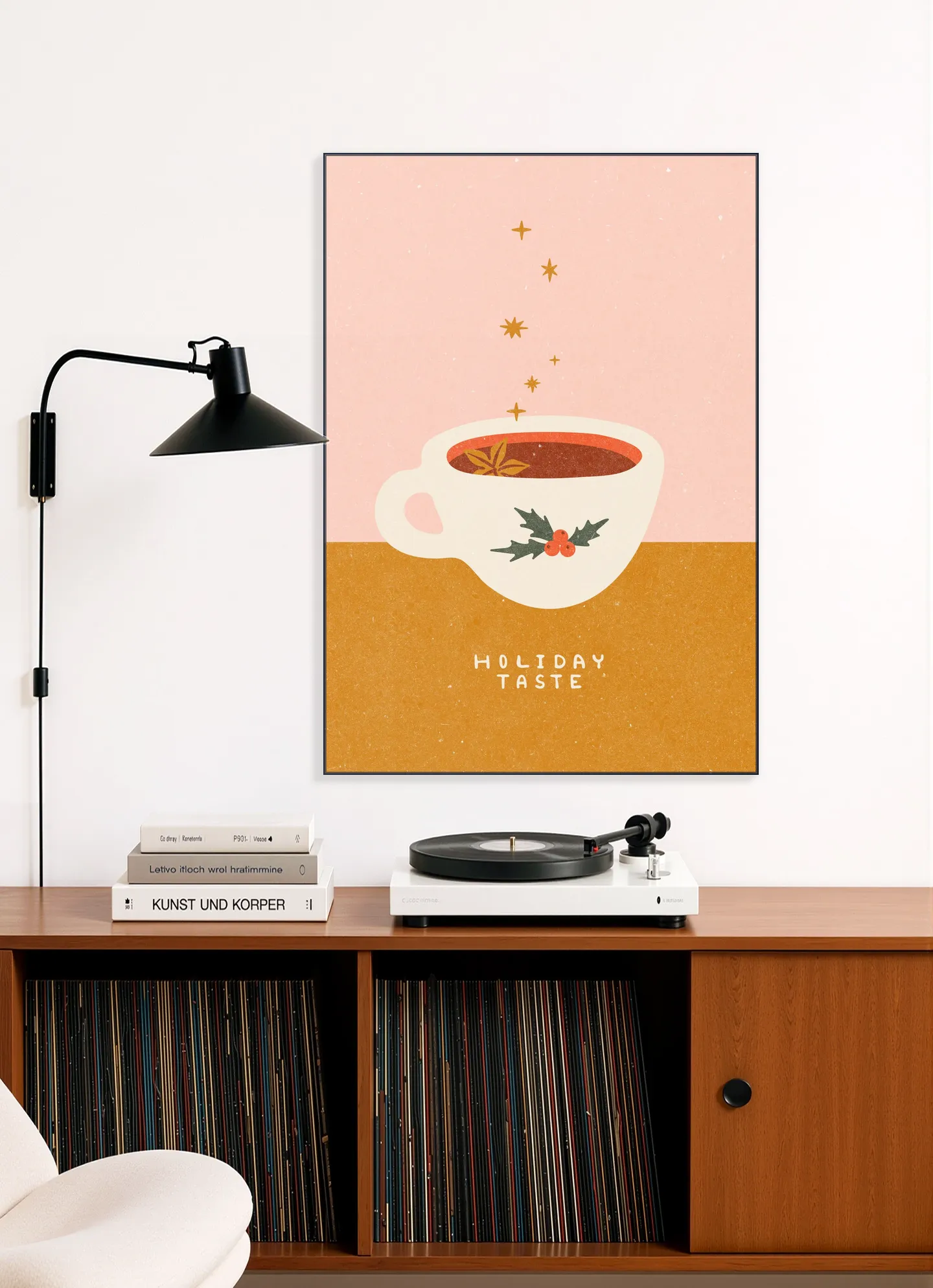 Mulled wine mug. Holiday Taste