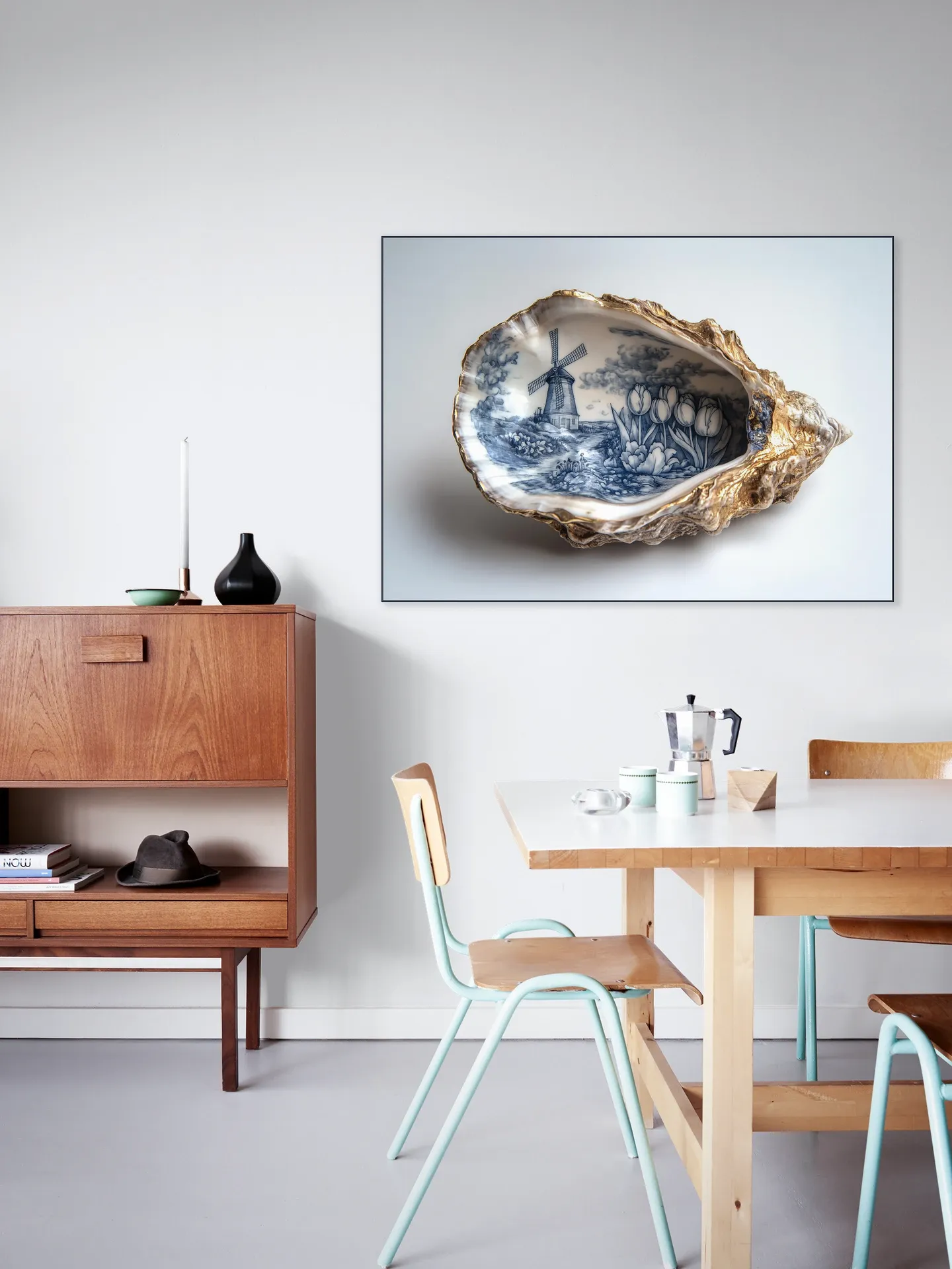 Delft Blue Oyster