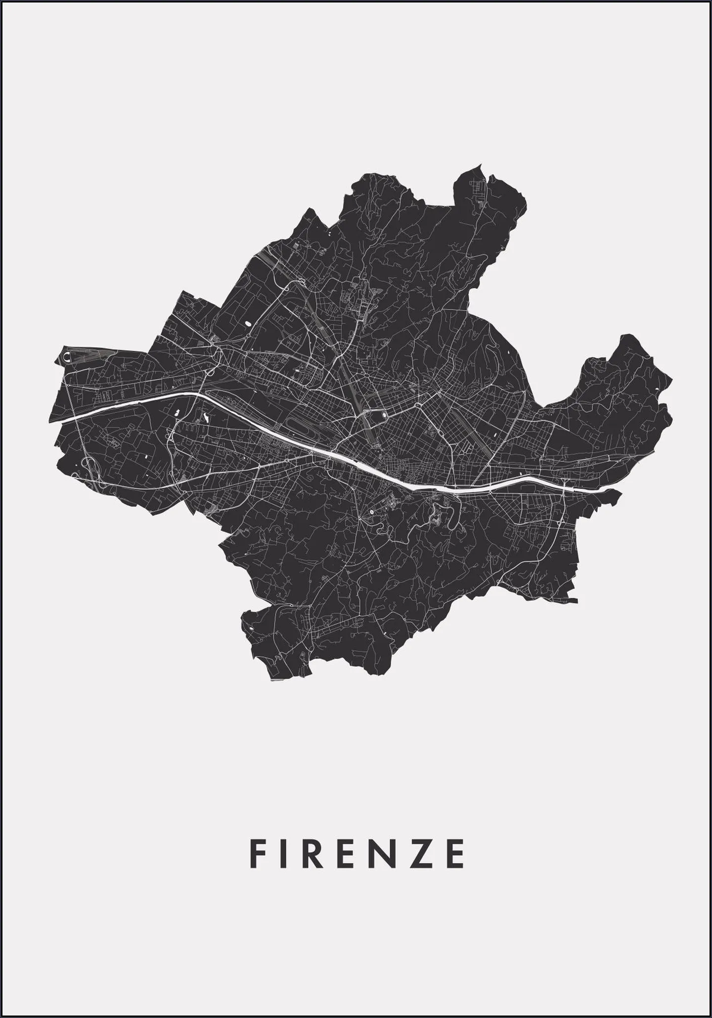 Firenze City Map