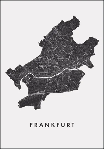 Frankfurt City Map