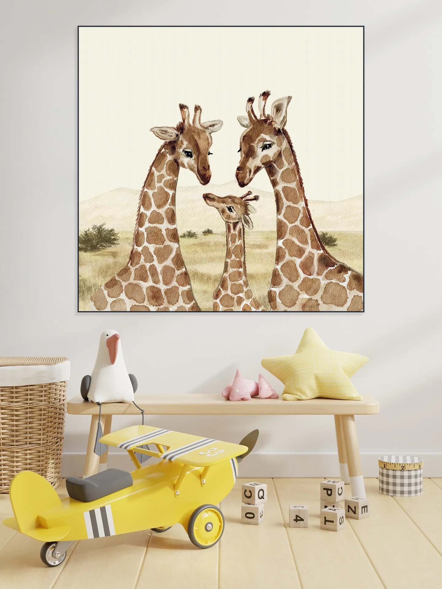 Giraffenfamilie