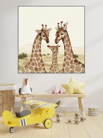 Giraffenfamilie